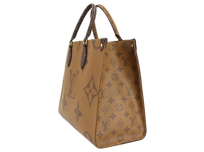 Borsa Tote Onthego MM Monogramma Gigante Louis Vuitton - vista 3