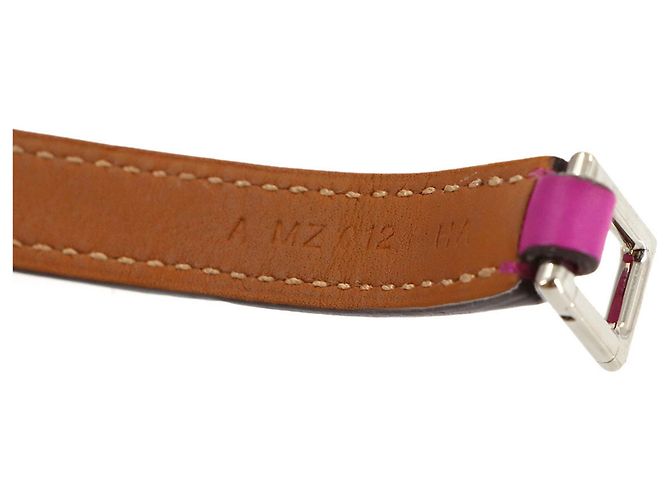 Bracciale Double Tour Rivale di Hermès Porpora - vista 5