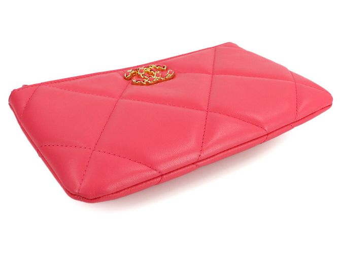 Pochette Chanel 19 Dixneuf Rosa - vista 4
