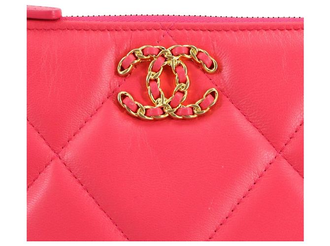 Pochette Chanel 19 Dixneuf Rosa - vista 7