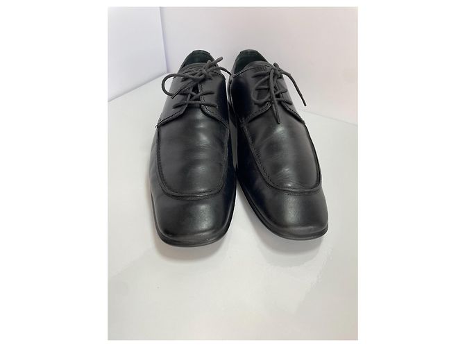 Scarpe Oxford Louis Vuitton in pelle nera da uomo Nero - vista 3