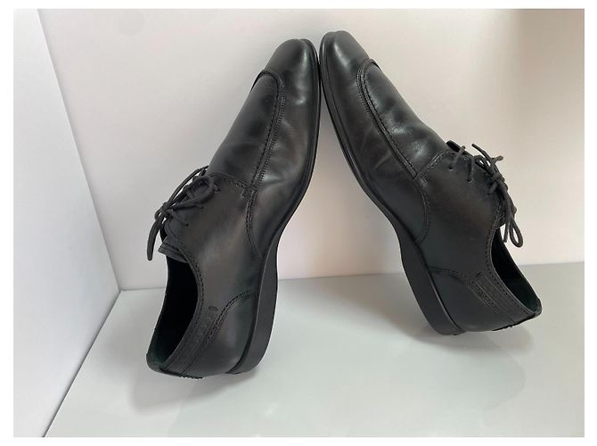 Scarpe Oxford Louis Vuitton in pelle nera da uomo Nero - vista 5