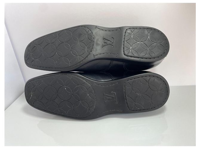 Scarpe Oxford Louis Vuitton in pelle nera da uomo Nero - vista 6