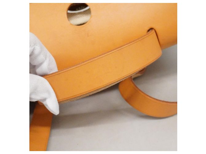 Hermès Mochila/Daypack Herbag MM Toile H Natural - vista 6