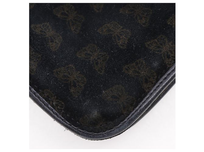 Borsa a spalla 2 in 1 Bottega Veneta in suede nero - vista 15