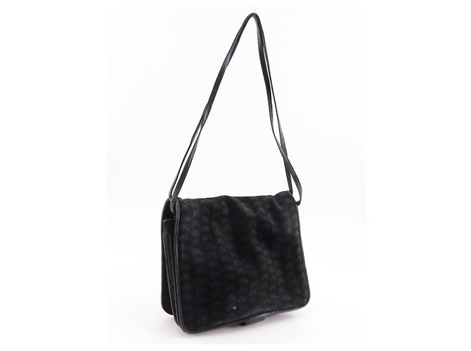 Borsa a spalla 2 in 1 Bottega Veneta in suede nero - vista 3