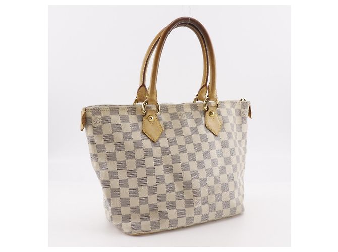 Borsa a mano Saleya PM Louis Vuitton Bianco - vista 3