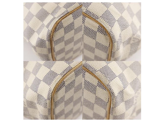 Borsa a mano Saleya PM Louis Vuitton Bianco - vista 4