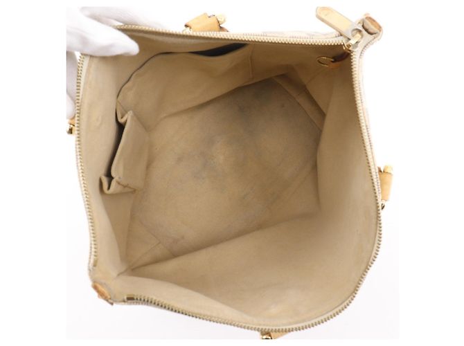 Borsa a mano Saleya PM Louis Vuitton Bianco - vista 6