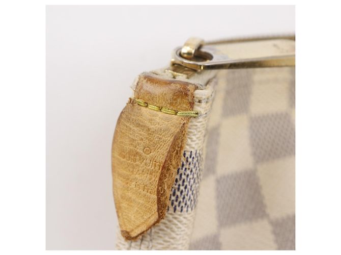 Borsa a mano Saleya PM Louis Vuitton Bianco - vista 9