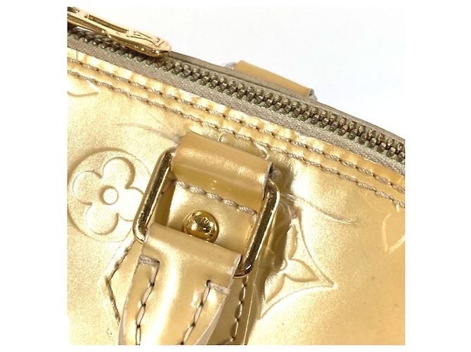 Louis Vuitton Monogram Vernis Alma GM Tote Bag Beige Koralle - Ansicht 10