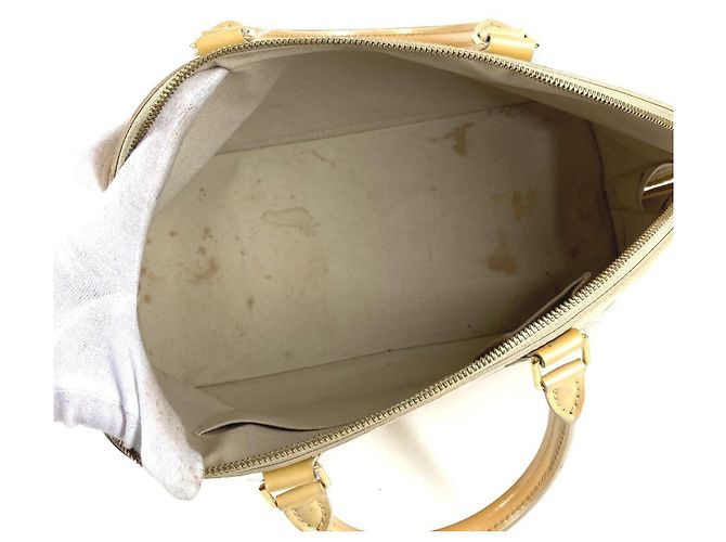 Louis Vuitton Monogram Vernis Alma GM Tote Bag Beige Koralle - Ansicht 13