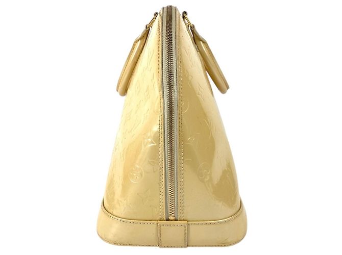 Louis Vuitton Monogram Vernis Alma GM Tote Bag Beige Koralle - Ansicht 3