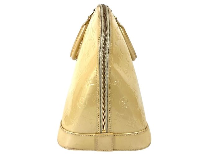 Louis Vuitton Monogram Vernis Alma GM Tote Bag Beige Koralle - Ansicht 4