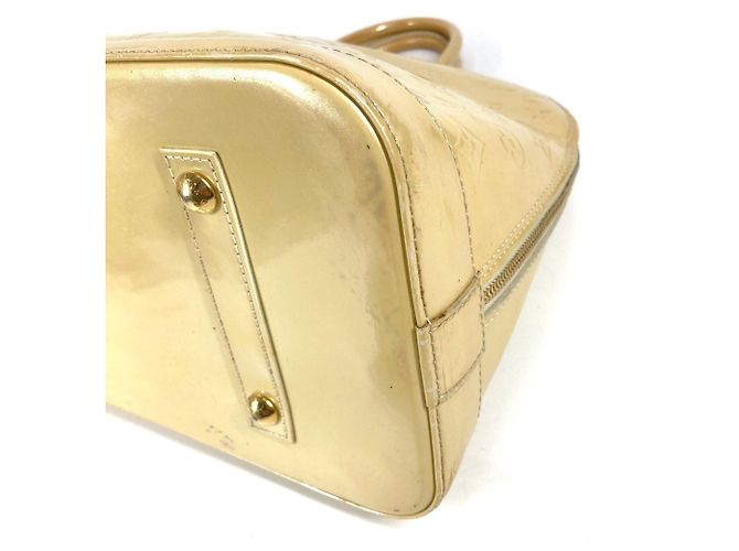 Louis Vuitton Monogram Vernis Alma GM Tote Bag Beige Koralle - Ansicht 6
