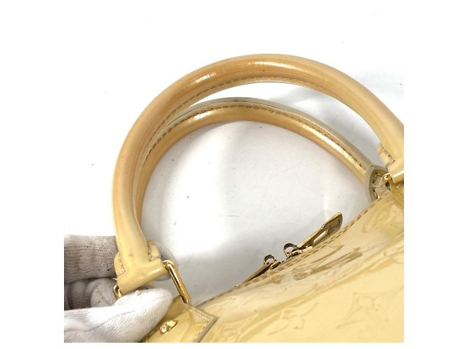 Louis Vuitton Monogram Vernis Alma GM Tote Bag Beige Koralle - Ansicht 9