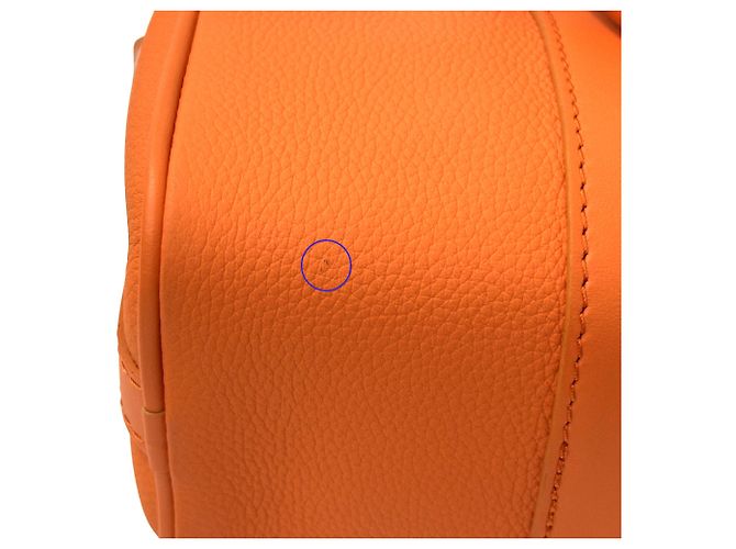 Keepall Borsa Aerogram Louis Vuitton Arancione - vista 10