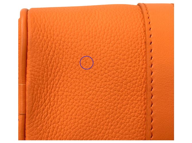 Keepall Borsa Aerogram Louis Vuitton Arancione - vista 11
