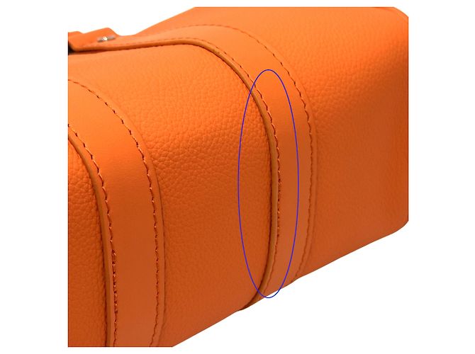 Keepall Borsa Aerogram Louis Vuitton Arancione - vista 13