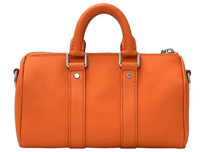 Keepall Borsa Aerogram Louis Vuitton Arancione - vista 2