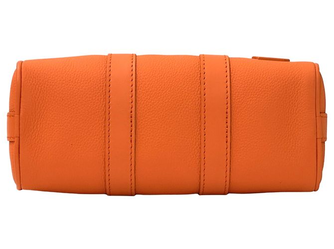 Keepall Borsa Aerogram Louis Vuitton Arancione - vista 3