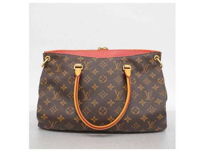 Borsa Pallas Monogram Louis Vuitton Marrone - vista 12