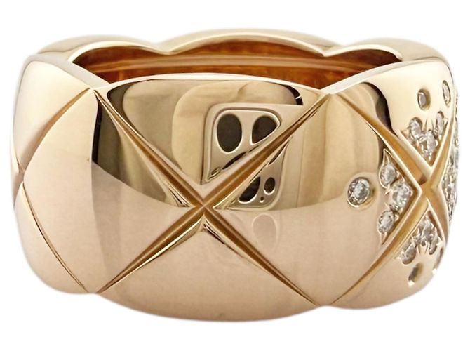 Anello Chanel Coco Crush in oro rosa 18K - vista 6