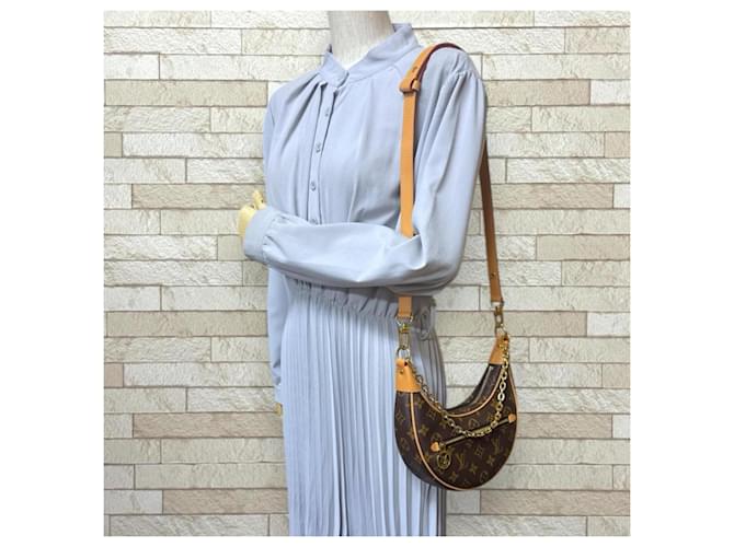 Borsa a Spalla Loop Monogram Louis Vuitton Marrone Monogramma - vista 2