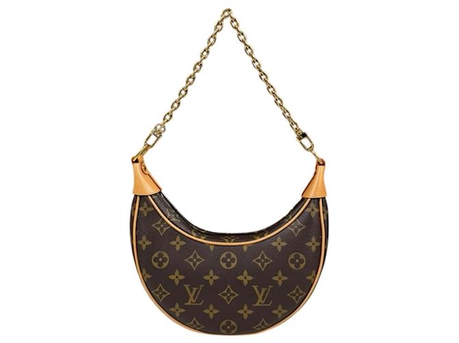 Borsa a Spalla Loop Monogram Louis Vuitton Marrone Monogramma - vista 3