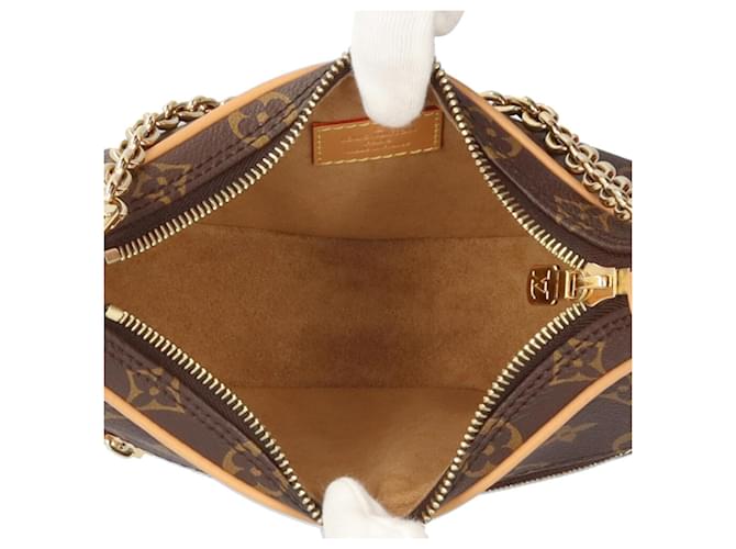 Borsa a Spalla Loop Monogram Louis Vuitton Marrone Monogramma - vista 6