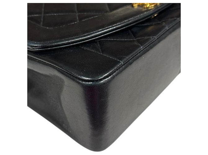Borsa a Spalla Chanel Diana Matelassé Nero - vista 14