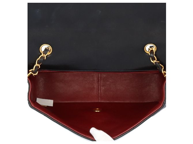 Borsa a Spalla Chanel Diana Matelassé Nero - vista 8