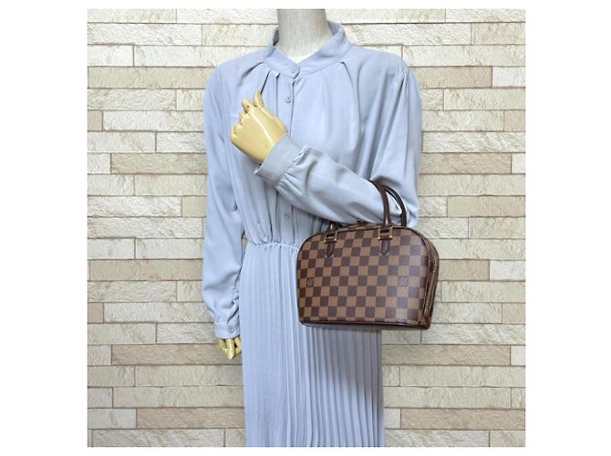 Borsa Salia Mini Damier Louis Vuitton Marrone Damier ebene - vista 2