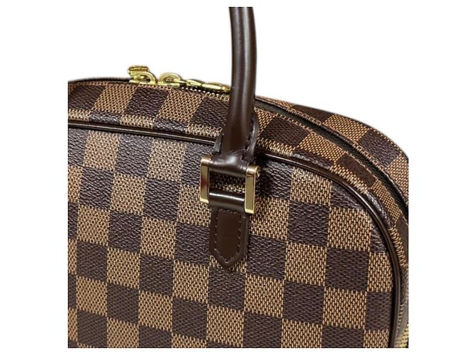 Borsa Salia Mini Damier Louis Vuitton Marrone Damier ebene - vista 8