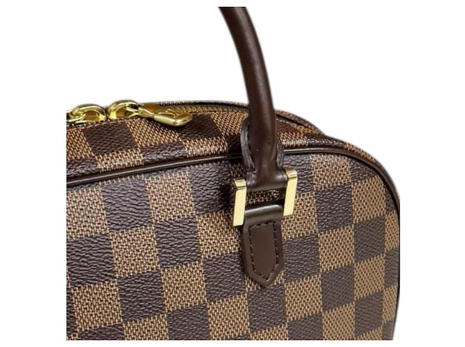 Borsa Salia Mini Damier Louis Vuitton Marrone Damier ebene - vista 9