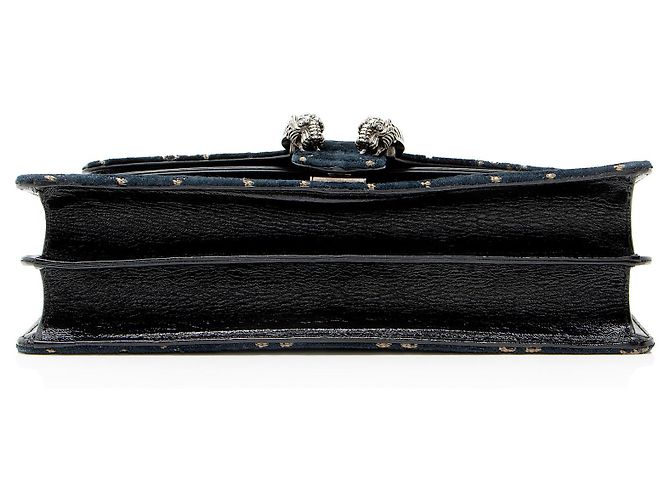 Borsa a Spalla Media Dionysus GG Velvet di Gucci Blu - vista 4