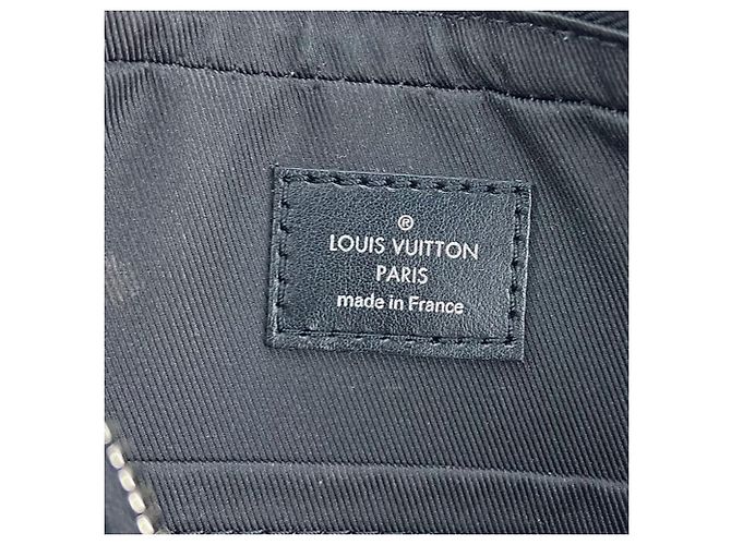 Borsa Messenger Trio Damier Graphite da Uomo LOUIS VUITTON Grigio - vista 3
