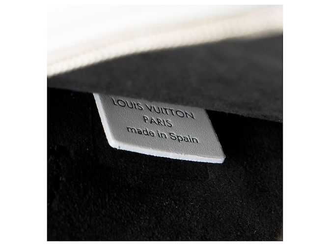 Pochette Neverfull MM Monogram Empreinte Gigante Louis Vuitton x YK Nero - vista 7
