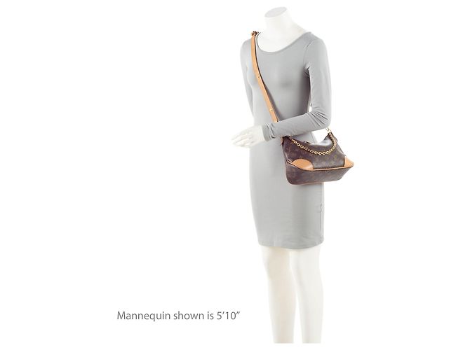 Borsa a Spalla Boulogne NM in Tela Monogram Louis Vuitton Marrone - vista 5