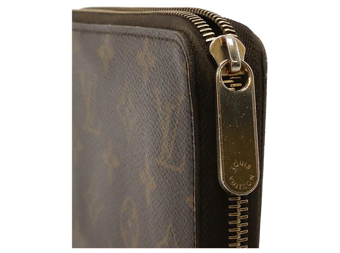 Louis Vuitton Monogram Zippy Wallet Brown - view 4