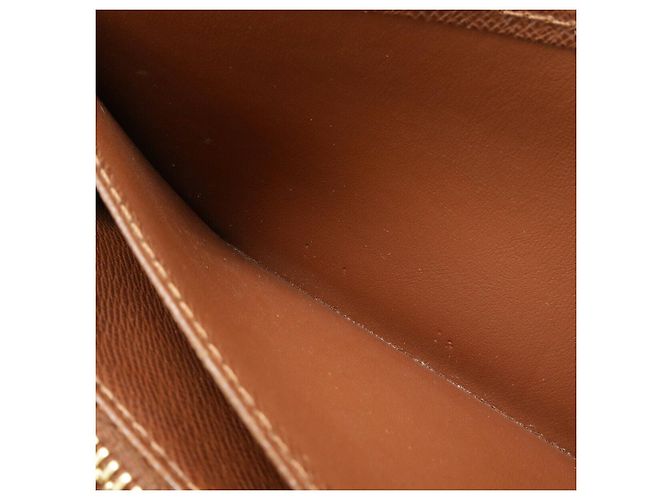 Louis Vuitton Monogram Zippy Wallet Brown - view 8