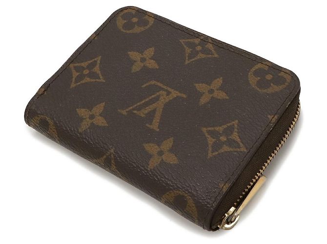 Monedero Zippy Monogram Louis Vuitton Castaño - vista 2