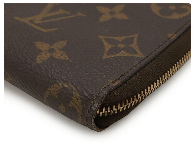 Monedero Zippy Monogram Louis Vuitton Castaño - vista 3