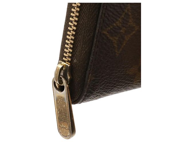 Monedero Zippy Monogram Louis Vuitton Castaño - vista 4