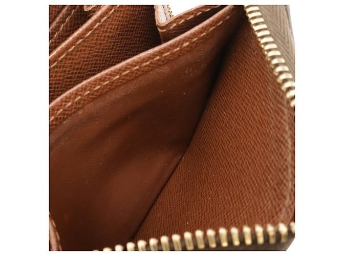Monedero Zippy Monogram Louis Vuitton Castaño - vista 9