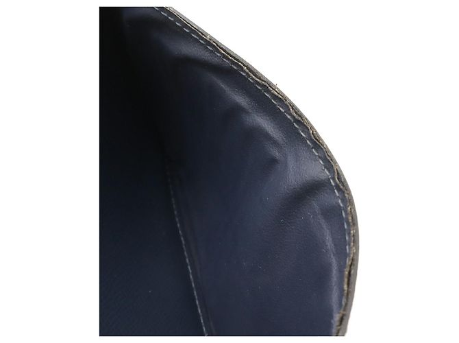 Louis Vuitton Taiga Leather Long Wallet Blue - view 8