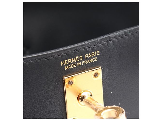 Hermès Kelly Jump Leder Rucksack Schwarz - Ansicht 4