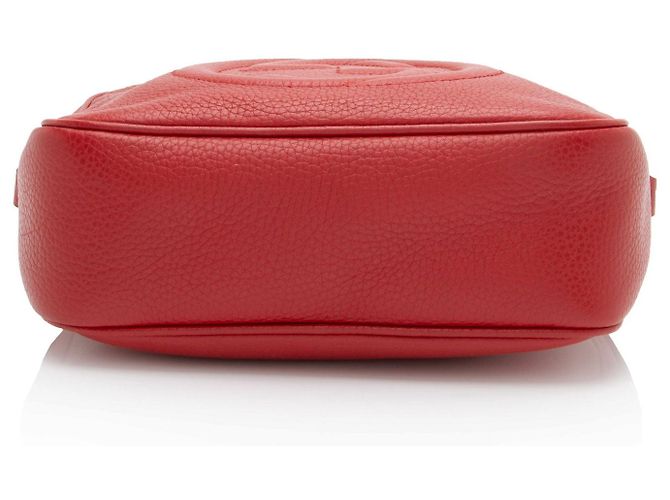 Borsa Disco Soho in pelle Gucci Rosso - vista 4