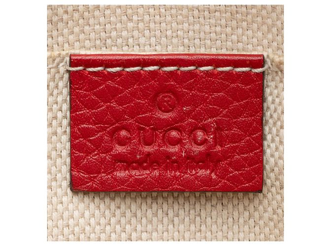 Borsa Disco Soho in pelle Gucci Rosso - vista 8