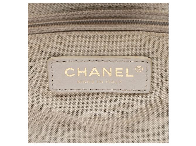 Gabrielle Chanel Denim Deauville Piccola Tote Blu - vista 8